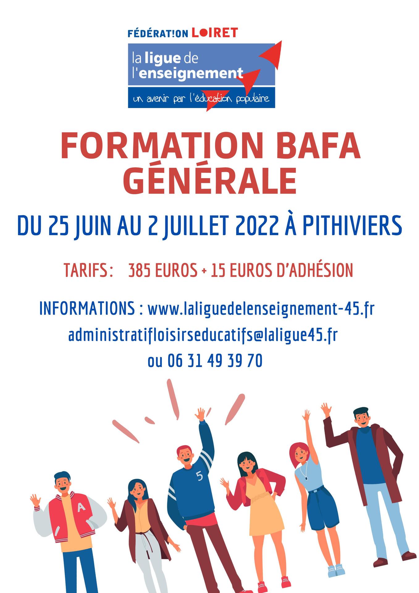 BAFA - La ligue de l'enseignement (45)