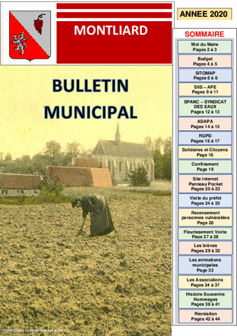 Bulletin municipal - 2020