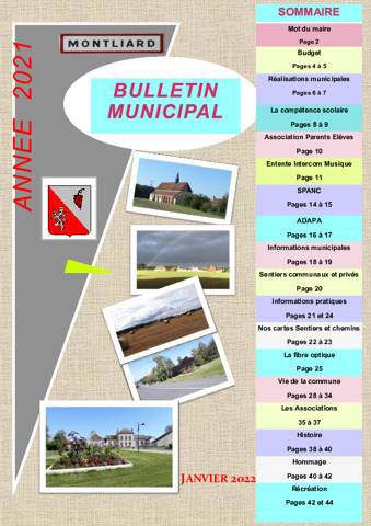 Bulletin municipal - 2021